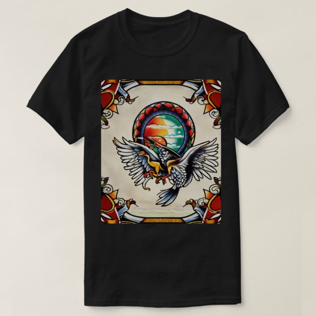 Bläck i draken: Förankra förklaringen T Shirt (Design framsida)
