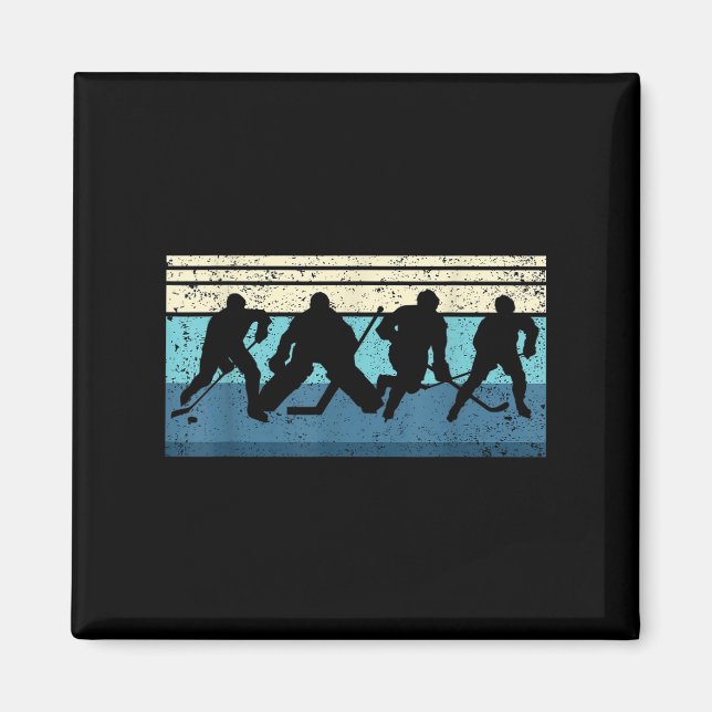Black Ice Hockey Magnet (Framsidan)