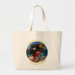 Black in Natural History Museums Tote Bag Jumbo Tygkasse