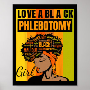 Black Independence day - Kärlek A Black Phlebotomy Poster