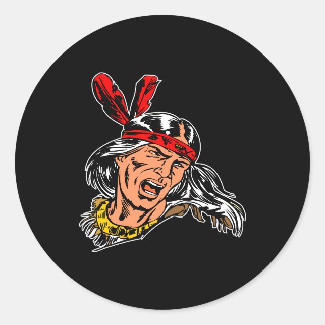 Black Indian Runt Klistermärke (Framsida)