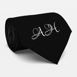 Black Initialer Marskalkars Monogram Monogrammed M Slips