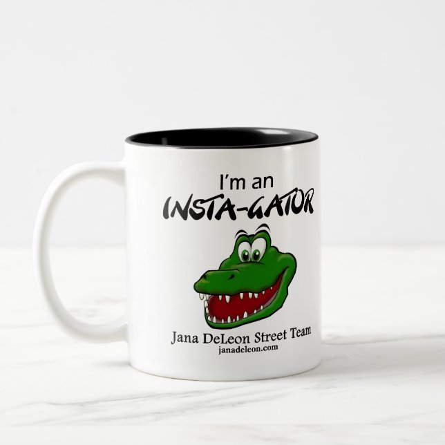 Black Insida Coffee Mugg med Street Team Logotyp (Vänster)