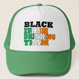 Black irish-drickteam keps