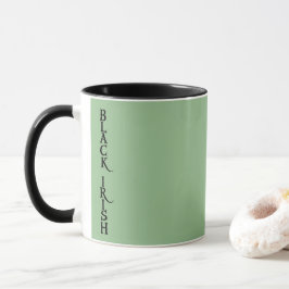 Black Irish grönt combo mugg
