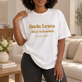 Black Is Beautiful — Present till henne T Shirt