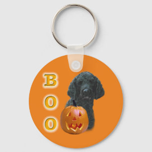 Black Jackat Pudel Boo Nyckelring