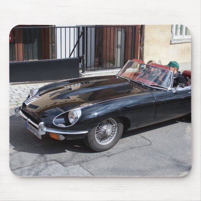 Black Jaguar E-typ Musmatta (Framsidan)