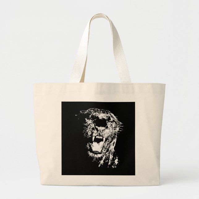 Black Jaguar Jumbo Tygkasse (Framsidan)