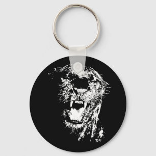 Black Jaguar Nyckelring