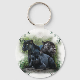 Black Jaguar Nyckelring