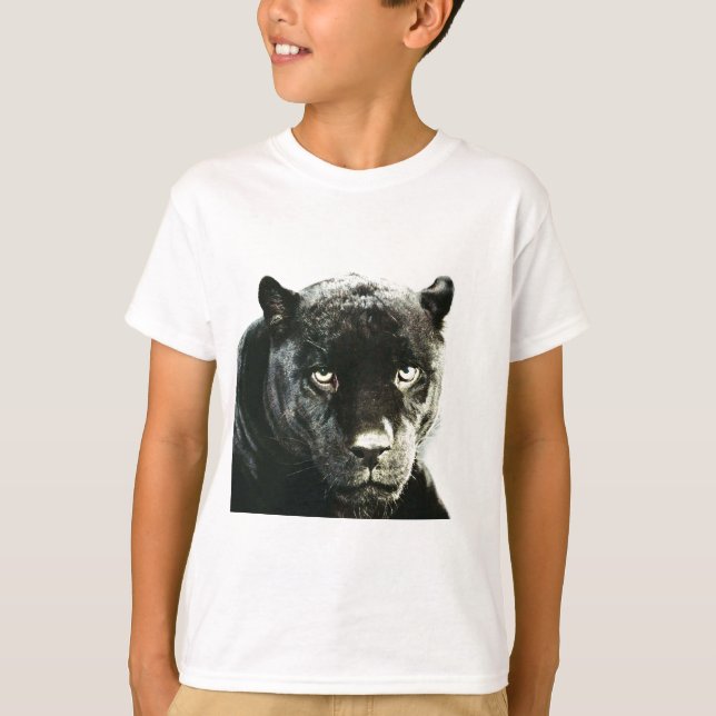 Black Jaguar Panther T-shirt (Framsida)