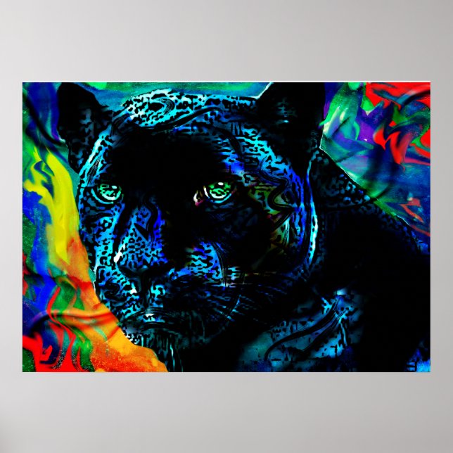 Black Jaguar Poster (Framsidan)