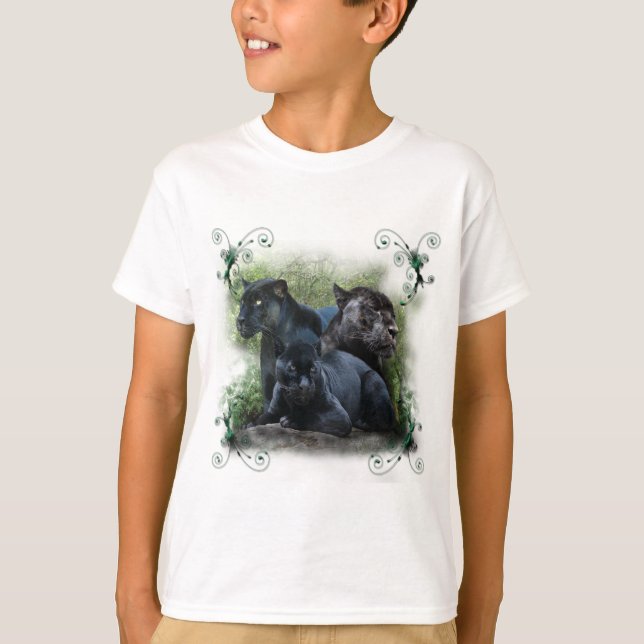 Black Jaguar T-shirt (Framsida)