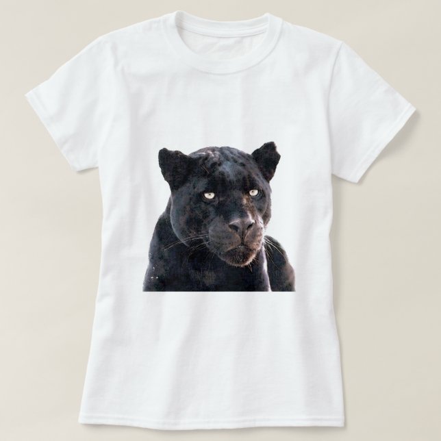 Black Jaguar Tee Shirt (Design framsida)
