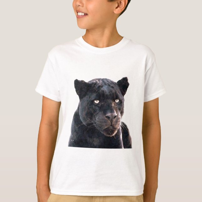 Black Jaguar Tee Shirt (Framsida)