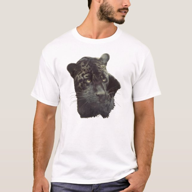Black Jaguar Tee Shirt (Framsida)