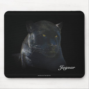 Black Jaguar Vild katt Animal-Älskare Mousepad Musmatta