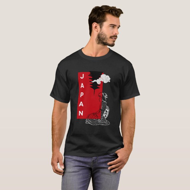 Black Japan T Shirt (Hel framsida)