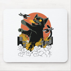 Black Japansk Catzilla Sunset - Clic Fit Musmatta
