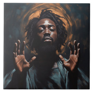 Black Jesus, han berörde mig Kakelplatta