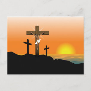Black Jesus Kristus Vykort