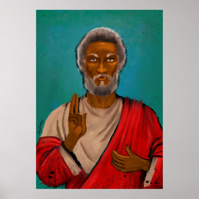Black Jesus Poster (Framsidan)