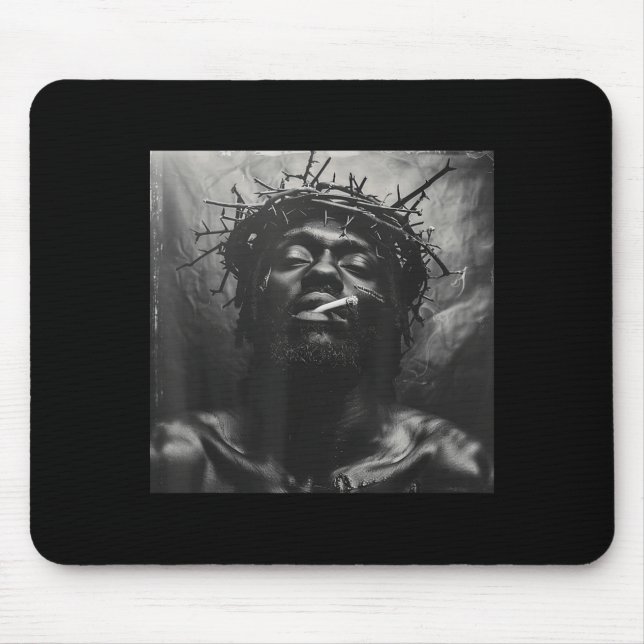Black Jesus Smokes, Christianity, Church, Christ,  Musmatta (Framsidan)