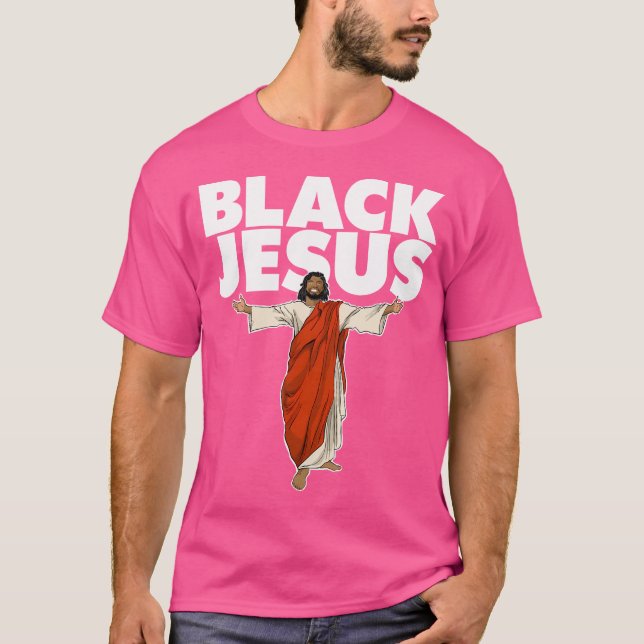 Black Jesus T Shirt (Framsida)