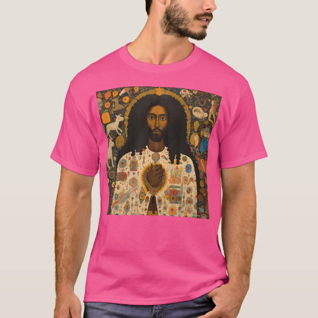 Black Jesus T Shirt (Framsida)