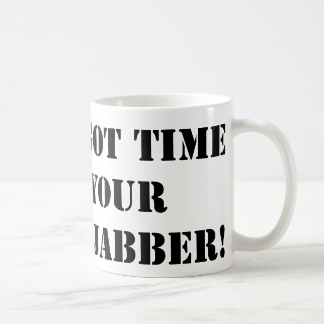 Black Jibber Jabber Mugg (Höger)