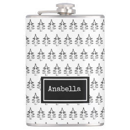 Black Julgran Personlig Fickplunta