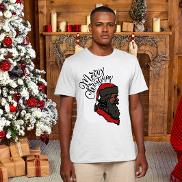 Black Jultomten T-Shirt | Julfart