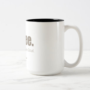 Black Kaffe Två-Tonad Mugg