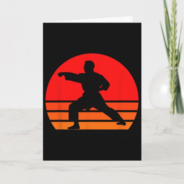 Black Karate Shirt1 Kort (Framsida)