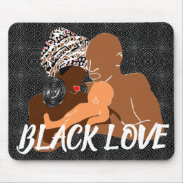 Black Kärlek Brown Kärlek Black Family Musmatta