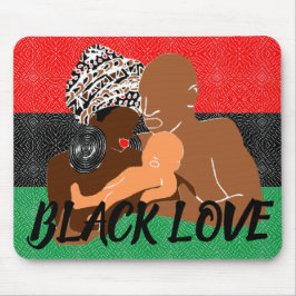 Black Kärlek Brown Kärlek Black Family Musmatta