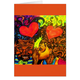 Black Kärlek Card OBS Kort