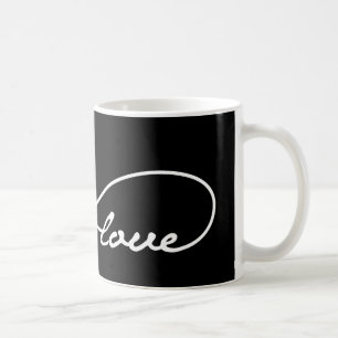 Black Kärlek Infinity Mugg