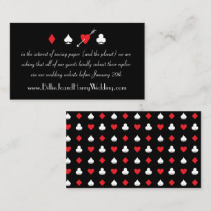 Black Kärlek Struck Casino Bröllop Online OSA kort