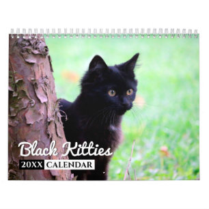 Black Kattunge 2022 Photo Wall Calendar Kalender