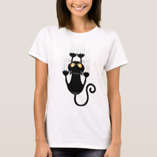 Black kattunge t shirt