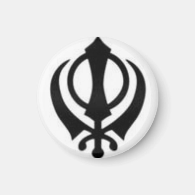 Black Khanda Magnet (Framsidan)