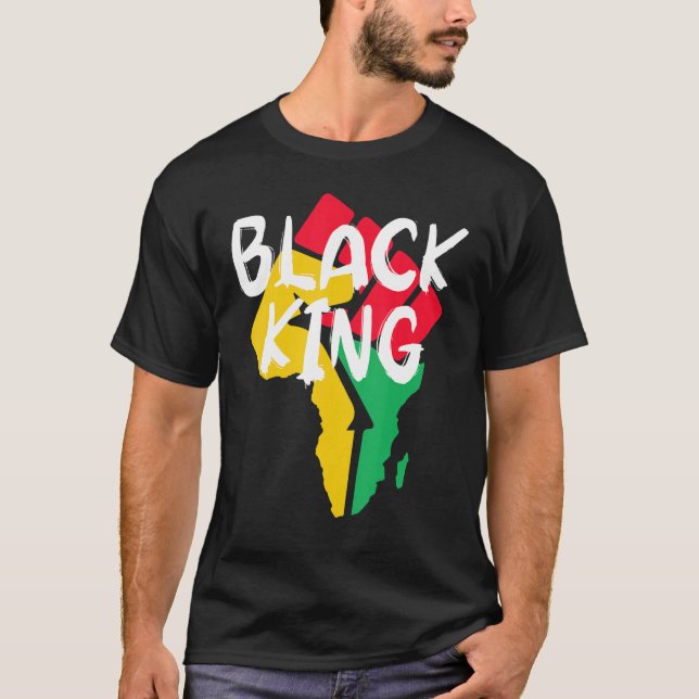 Black King Black History Month African American Bl T Shirt (Framsida)