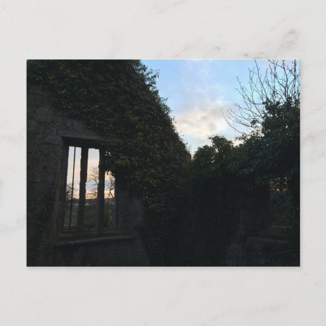 Black Kirk Sunset Windows: Filmplacering i Outland Vykort (Framsida)