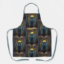 Black Kitten to Panther Confidence Apron 🐱➡️🖤