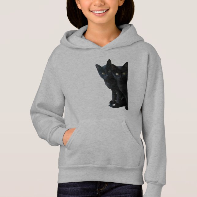 Black Kittens T Shirt (Framsida)