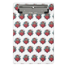 Bläck klassiker: Heart- och Cupid-urklipp