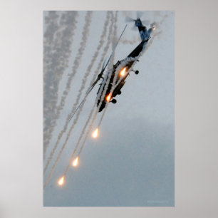 Black Knight Deploy Flares Poster
