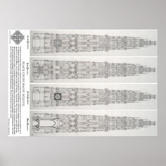 Black Kor Magic School Poster nr 1